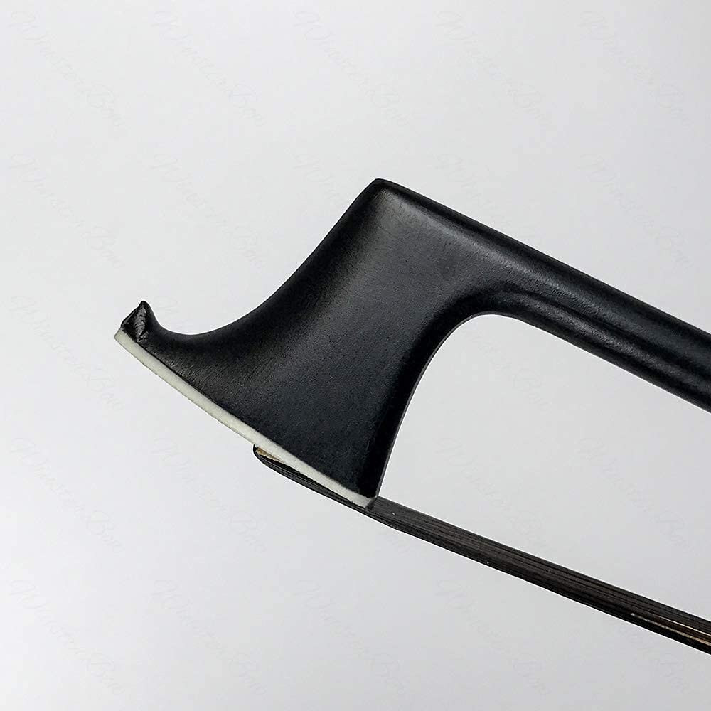 Winsterbow Carbon Fiber Violin Bow 4/4 Size Violin Bow Unbleached Black Horse Hair Art No.Vbn108