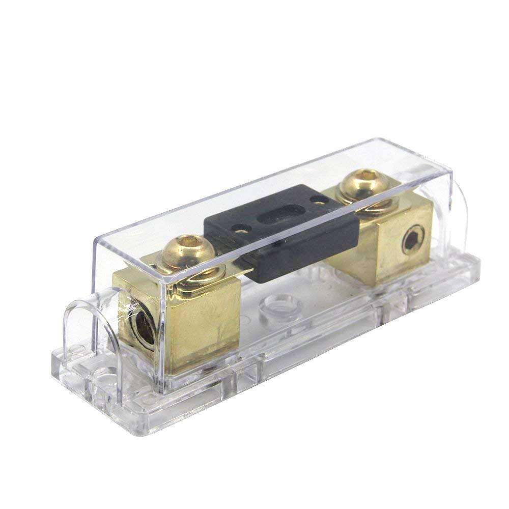 Zookoto 100A 0/2/4 Gauge Fuse Holder With 100 Amp Anl Fuse