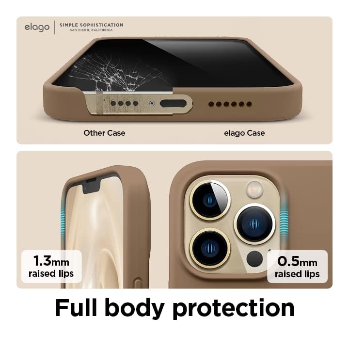 Elago Liquid Silicone Case Compatible With Iphone 13 Pro Max (6.7 Inches), Premium Silicone Case, Full Protection Case   Shockpr