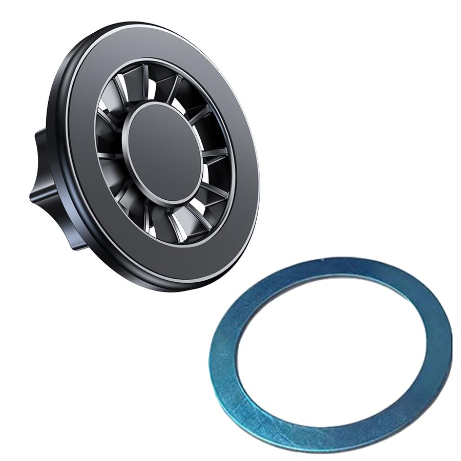 Recdec For Magsafe Car Mount Phone Holder Replacemet Magnetic Stand Base With 17Mm Ball Joint Socket For Mag Safe Iphone Andriod