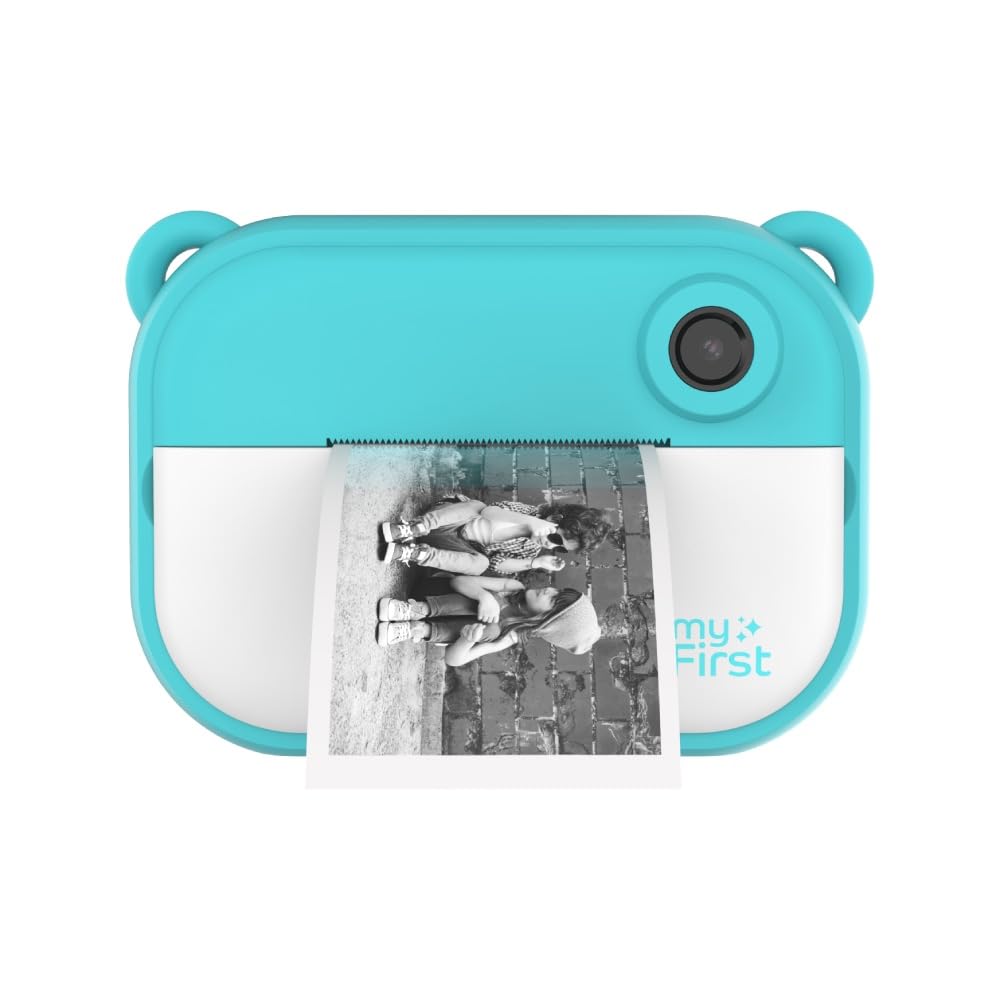Kids Instant Print Camera Myfirst Camera Insta 2 With 12Mp Photos 1080P Video Selfie Lens Christmas Birthday Gifts For Boys Ages