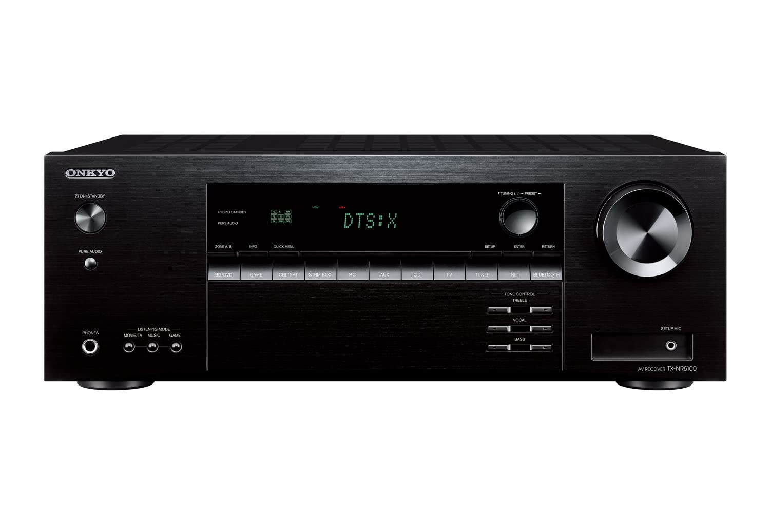 Onkyo Tx Nr5100 7.2 Channel 8K Smart Av Receiver Smart Home Ecosystem Integrates With Apple Airplay, Alexa, Google Apps