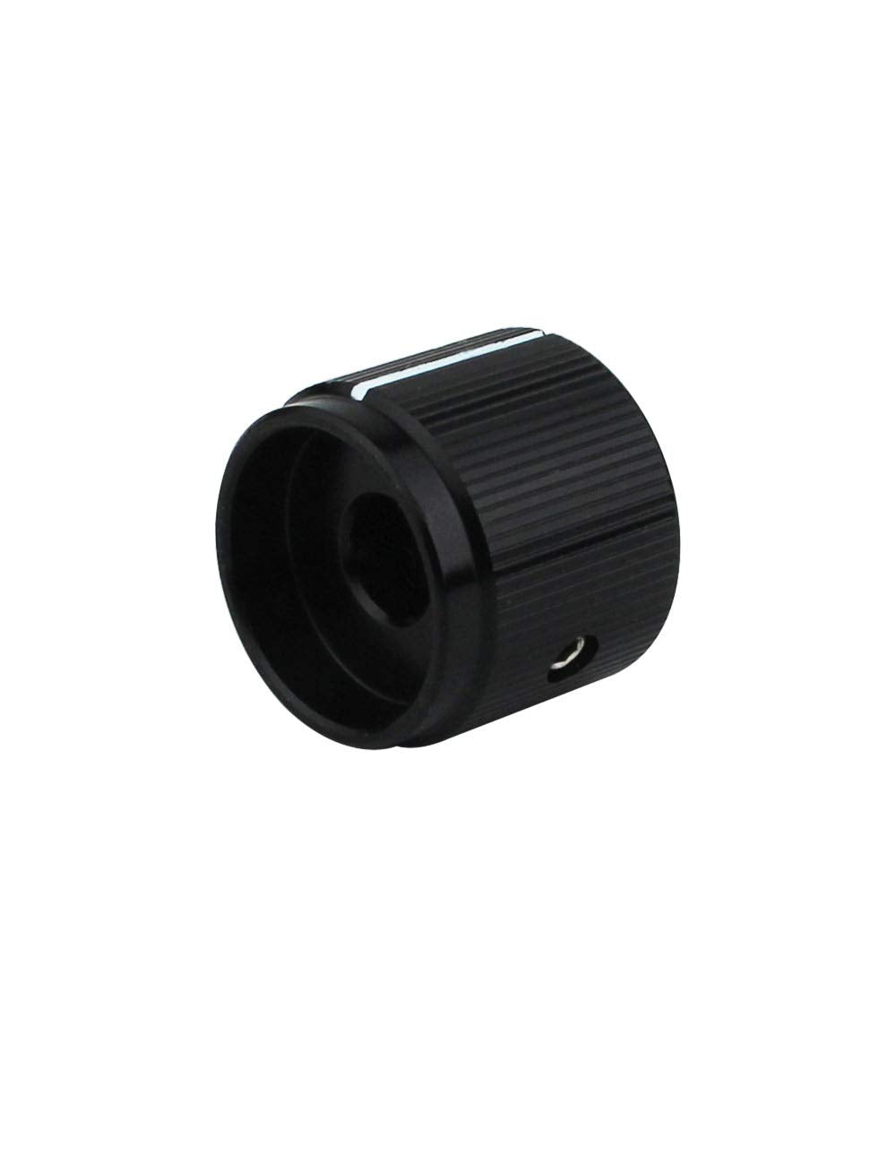 Guyker 3Pcs Guitar Aluminum Alloy Flat Top Control Knobs Dia. 6Mm(0.24) Shaft Pots - Dome Tuning Potentiometer Knob Replacement