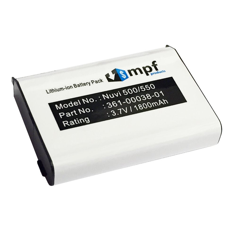 Mpf Products 010 11143 00, 361 00038 01 Battery Replacement Compatible With Garmin Aera 500, 510, 550, 560, Zumo 220, 600, 650,