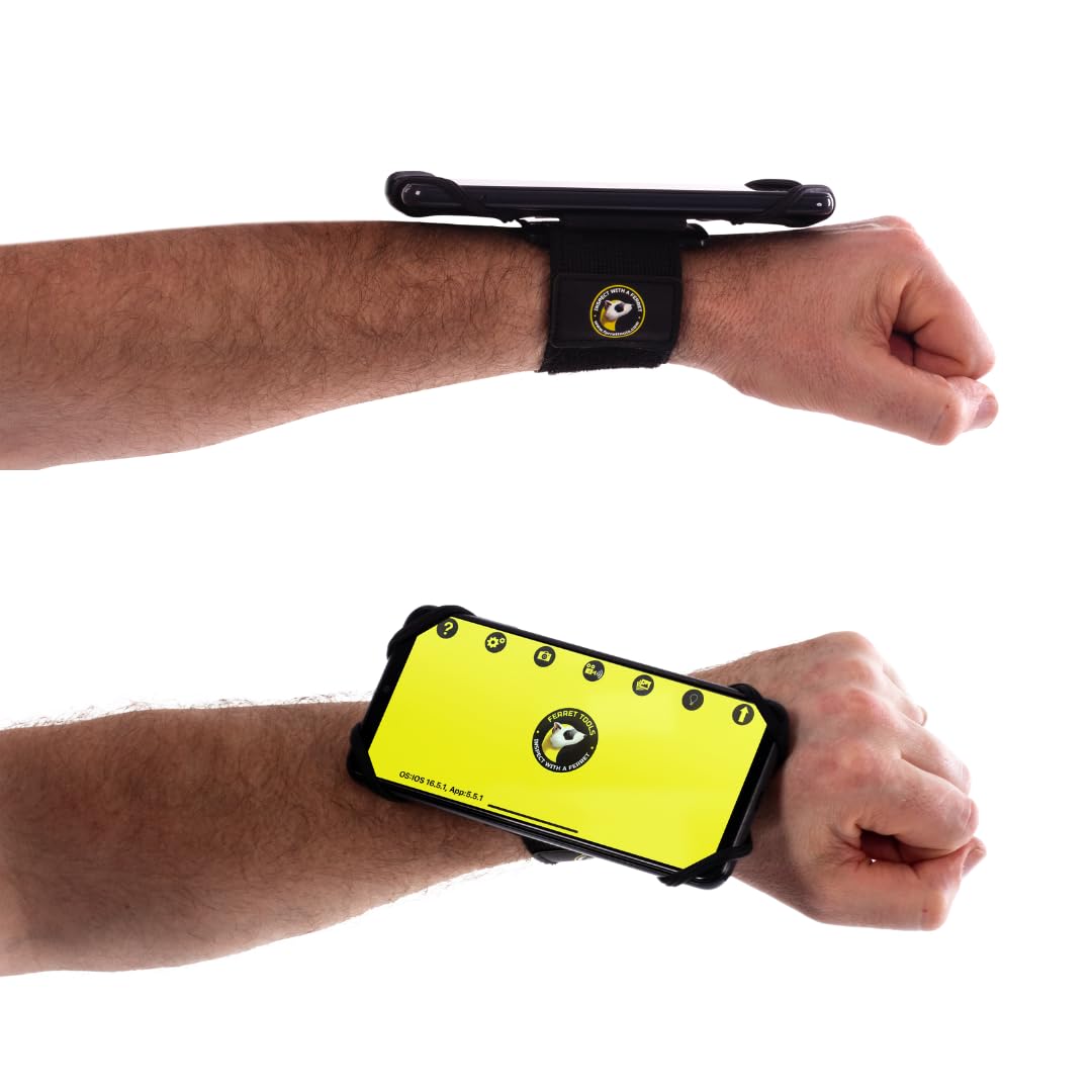 Ferret Wristband   360 Rotatable Phone Holder, Hands Free
