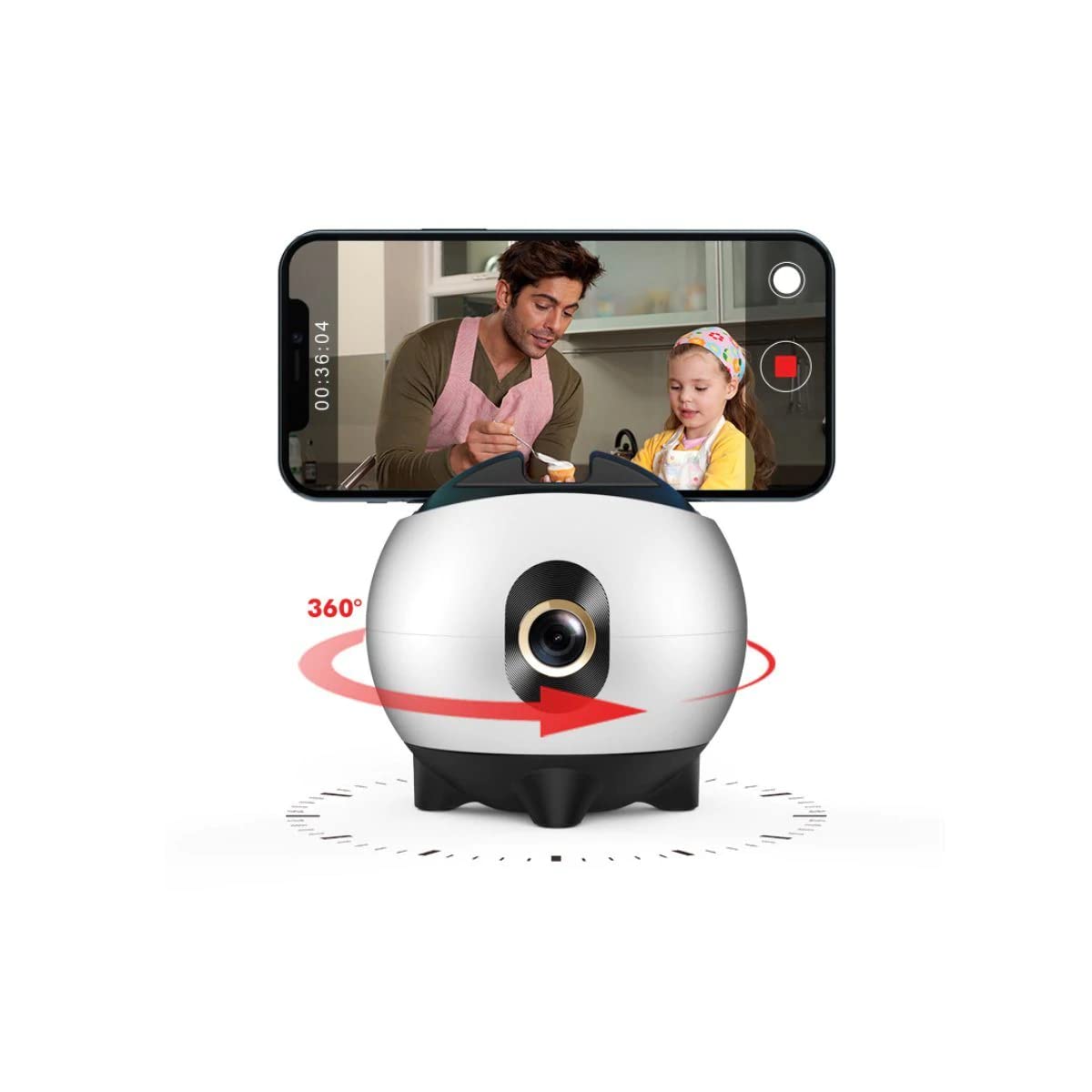 FACE Recognition 360 AI Based Photo and Video Shooting GIMBLE Stand for Your Smartphone