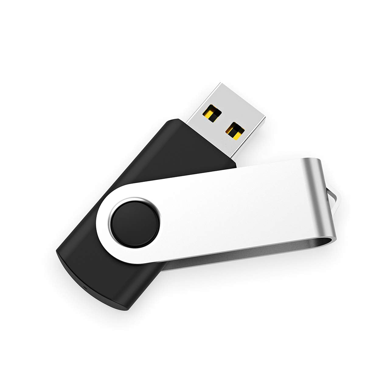 Maspen 10 Pack 2Gb Bulk Usb 2.0 Flash Drives Memory Stick Thumb Drives Pen Drive Zip Drive, Black,2 Gb