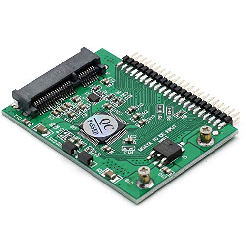 Mustpoint Mini Pci-E Msata Ssd To Ide 2.5 5V 44Pin Adapter Card