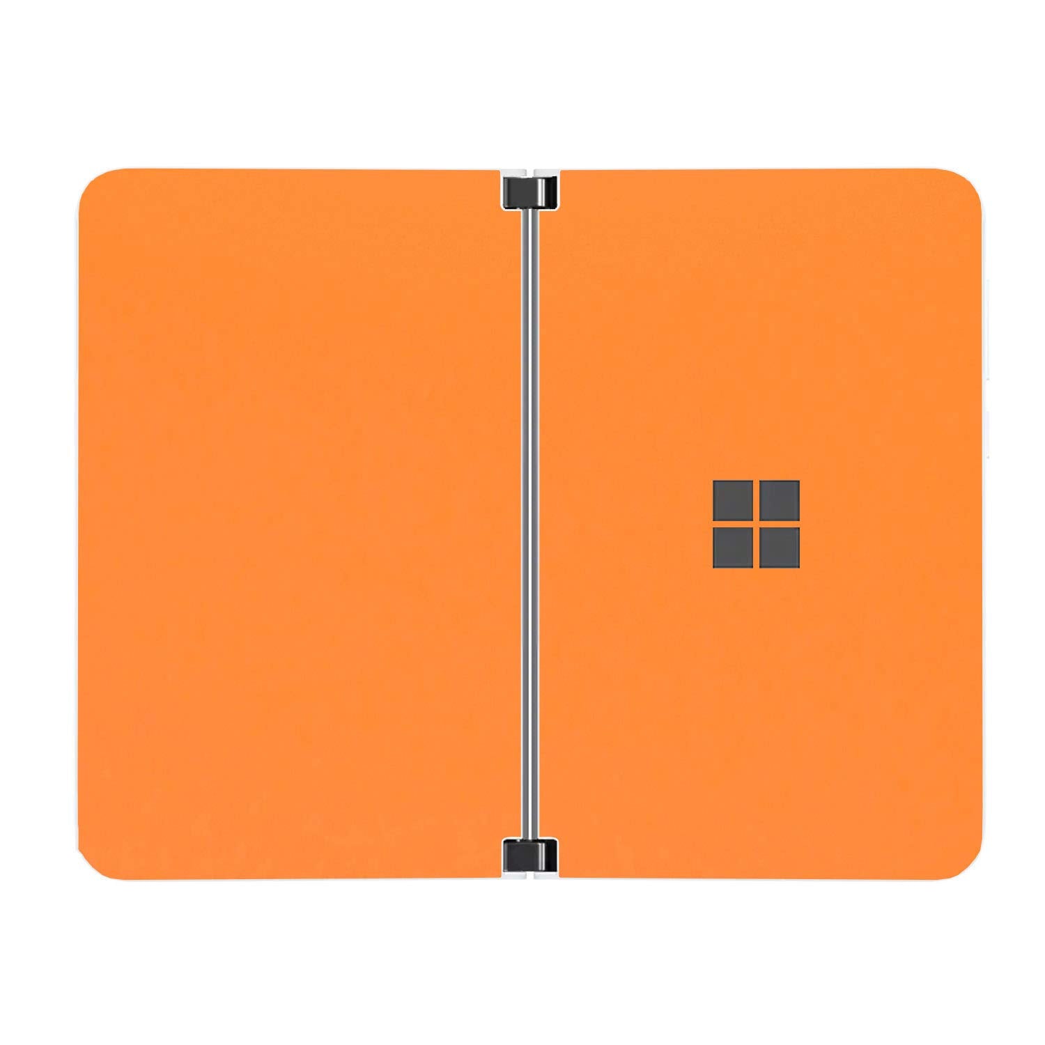 Sopiguard Sticker For Surface Duo Phone Edge To Edge Precision Vinyl Skin Wrap (Matte Orange)