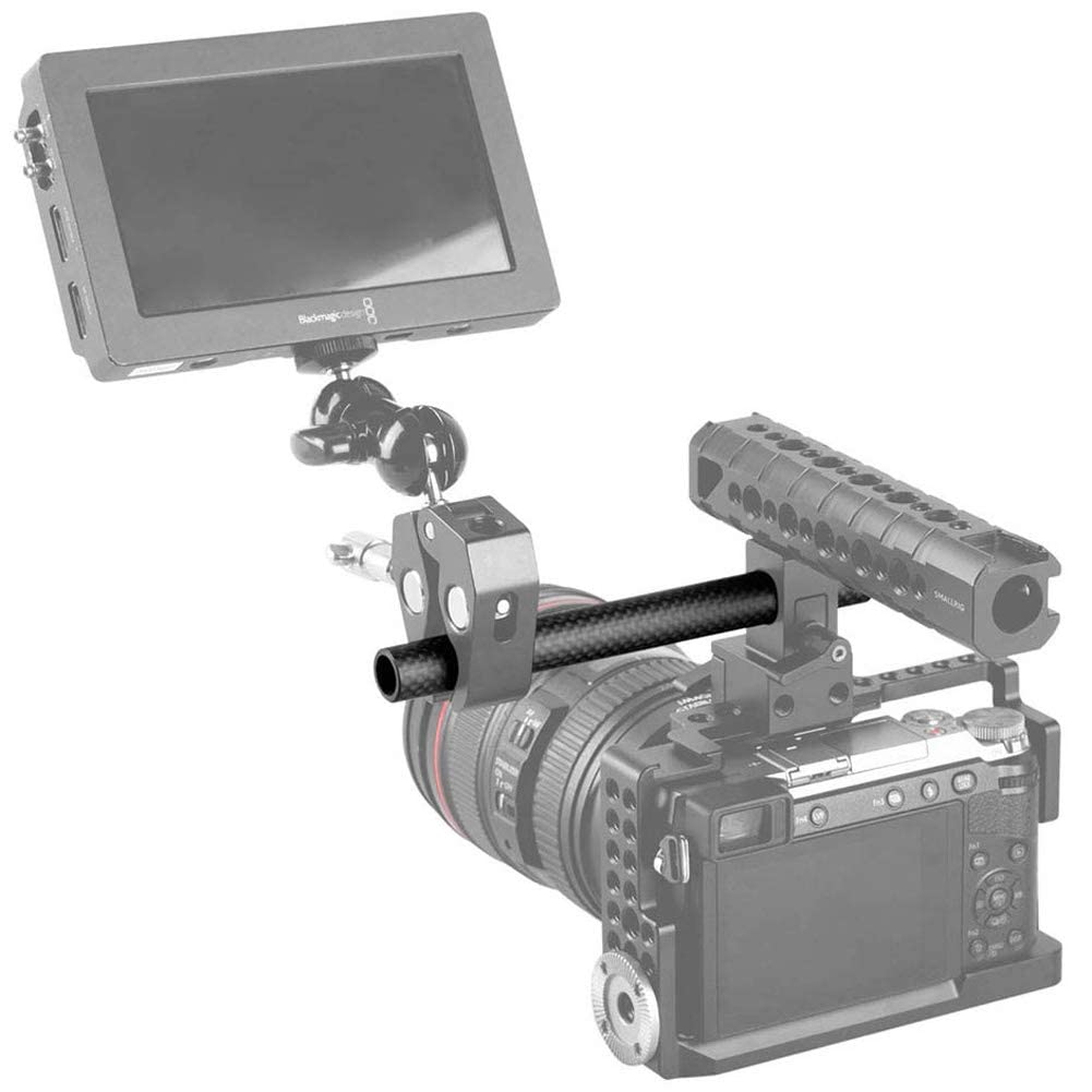 Niceyrig 15Mm Carbon Fiber Rod 8 Inch Applicable For Follow Focus, Shoulder Rig, Matte Box, Lens Support, Pack Of 2 065