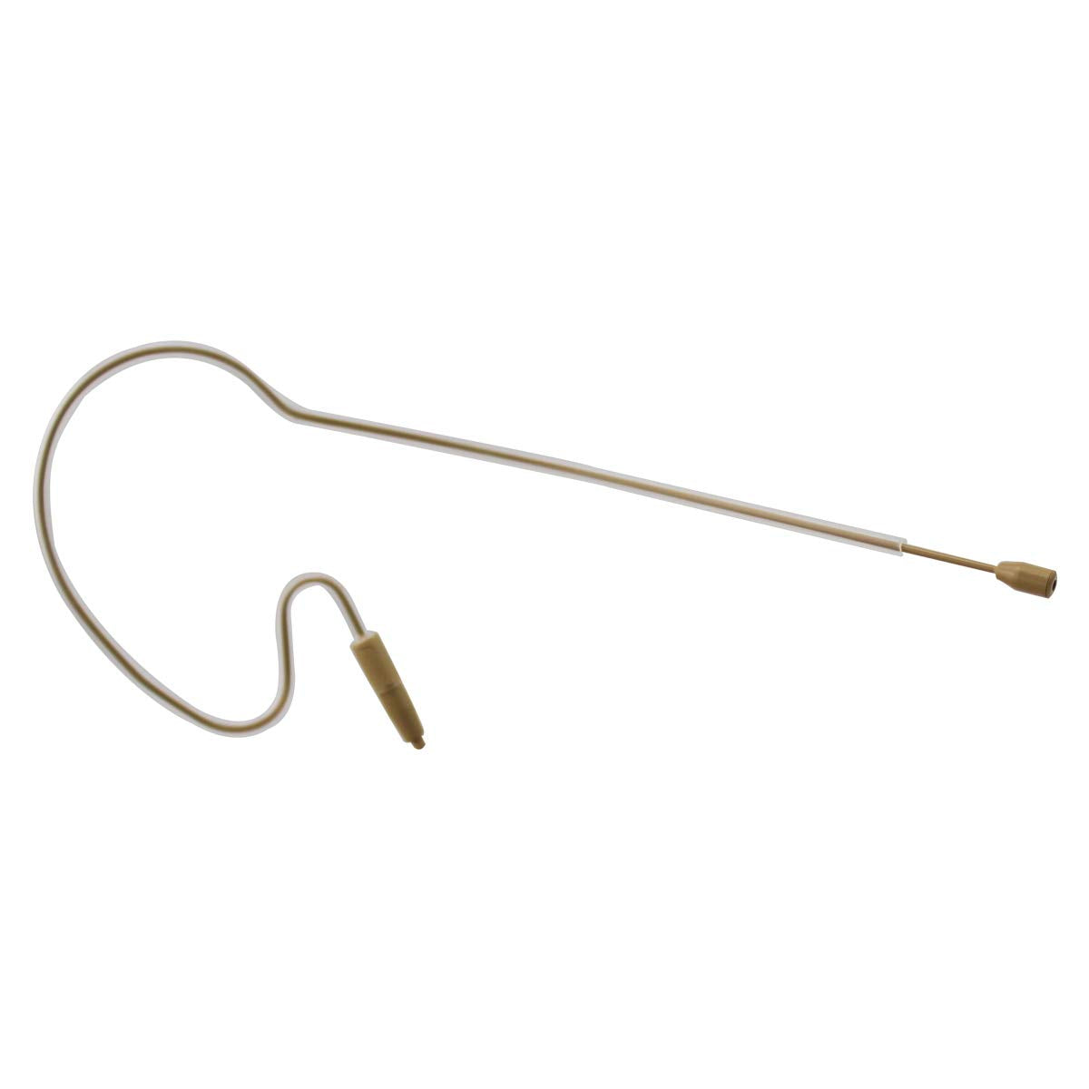 J K Pro Light Weight Low Profile Single Earhook Headworn Microphone Mic-J S90 Compatible With Audio Technica Wireless Transmitte