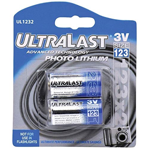 Cr 123A Photo Lithium Batt   2 Pack