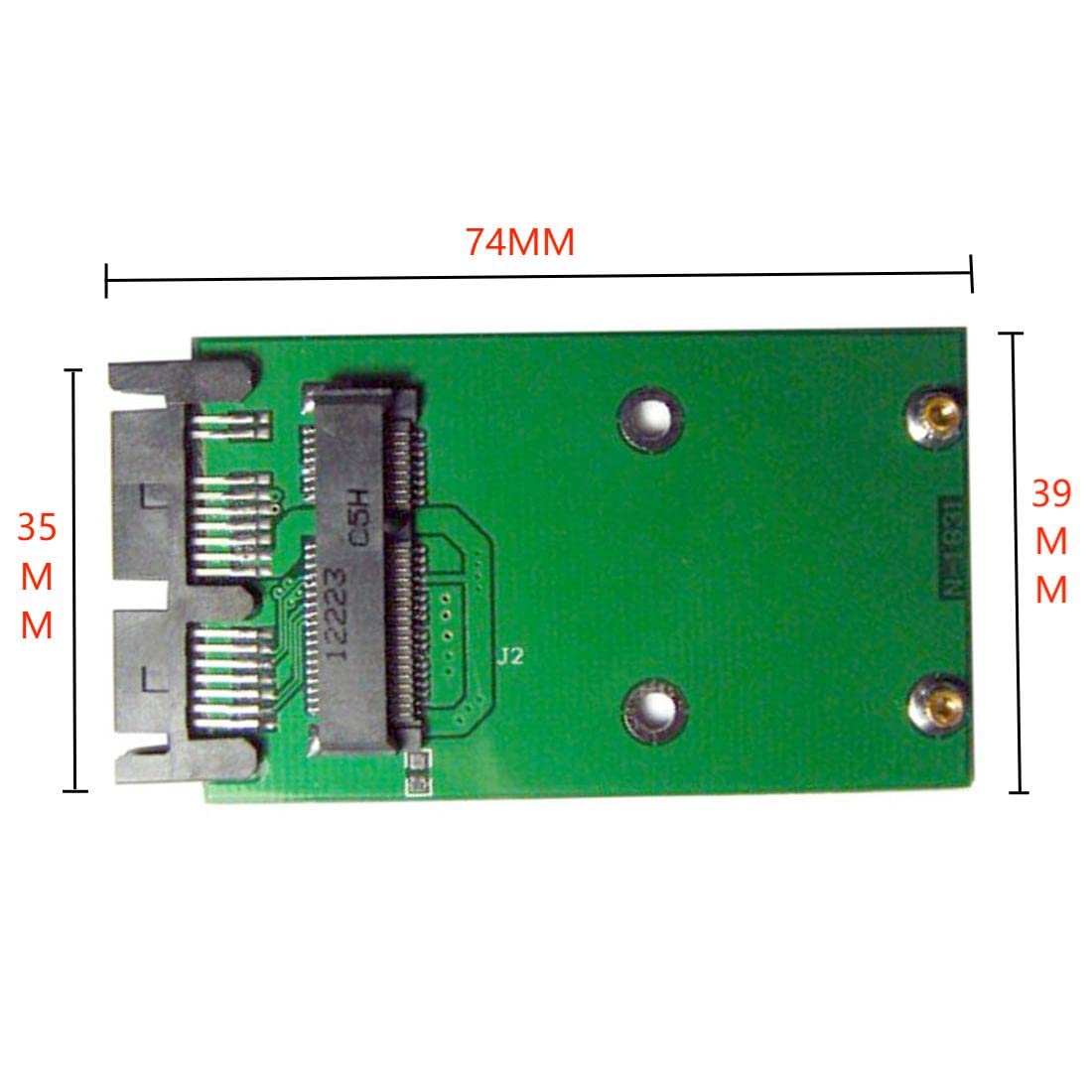Chenyang Cy Mini Pci E Msata Ssd To 1.8'' Micro Sata 16Pin Hard Disk Pcba Converter Adapter