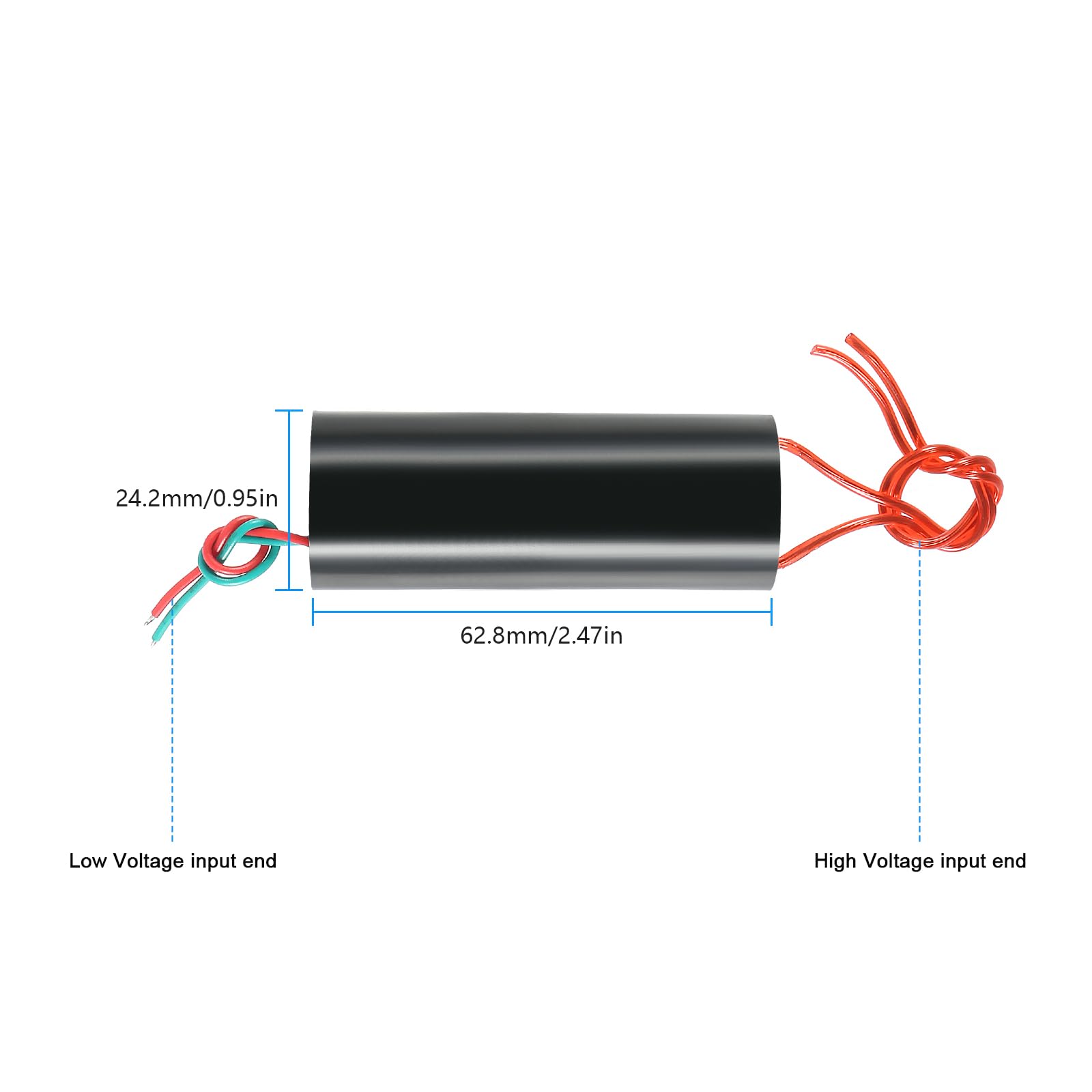 Xiitia 10Pcs High Voltage Generator Dc 3.7V 6V 2A 3A To 50Kv 50000V Boost Step Up Power Module High Voltage Transformer