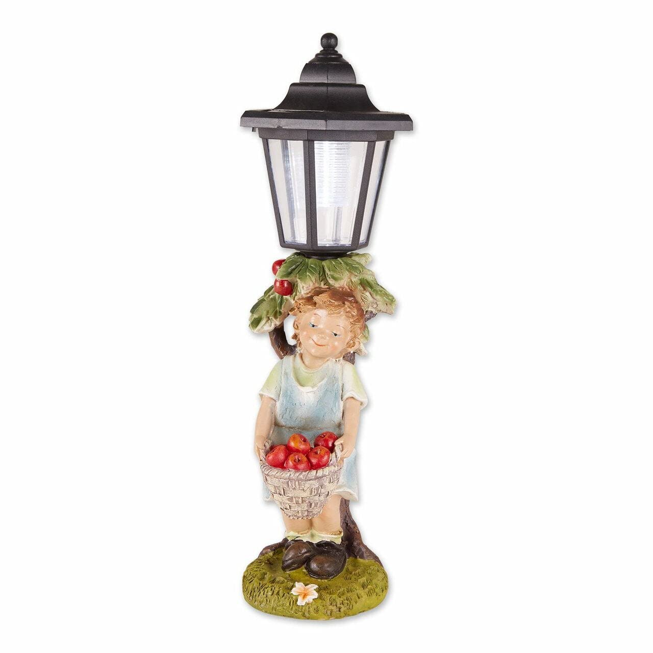 Zings & Thingz 57073996 Apple BOY Solar LAMP, No Size, Green