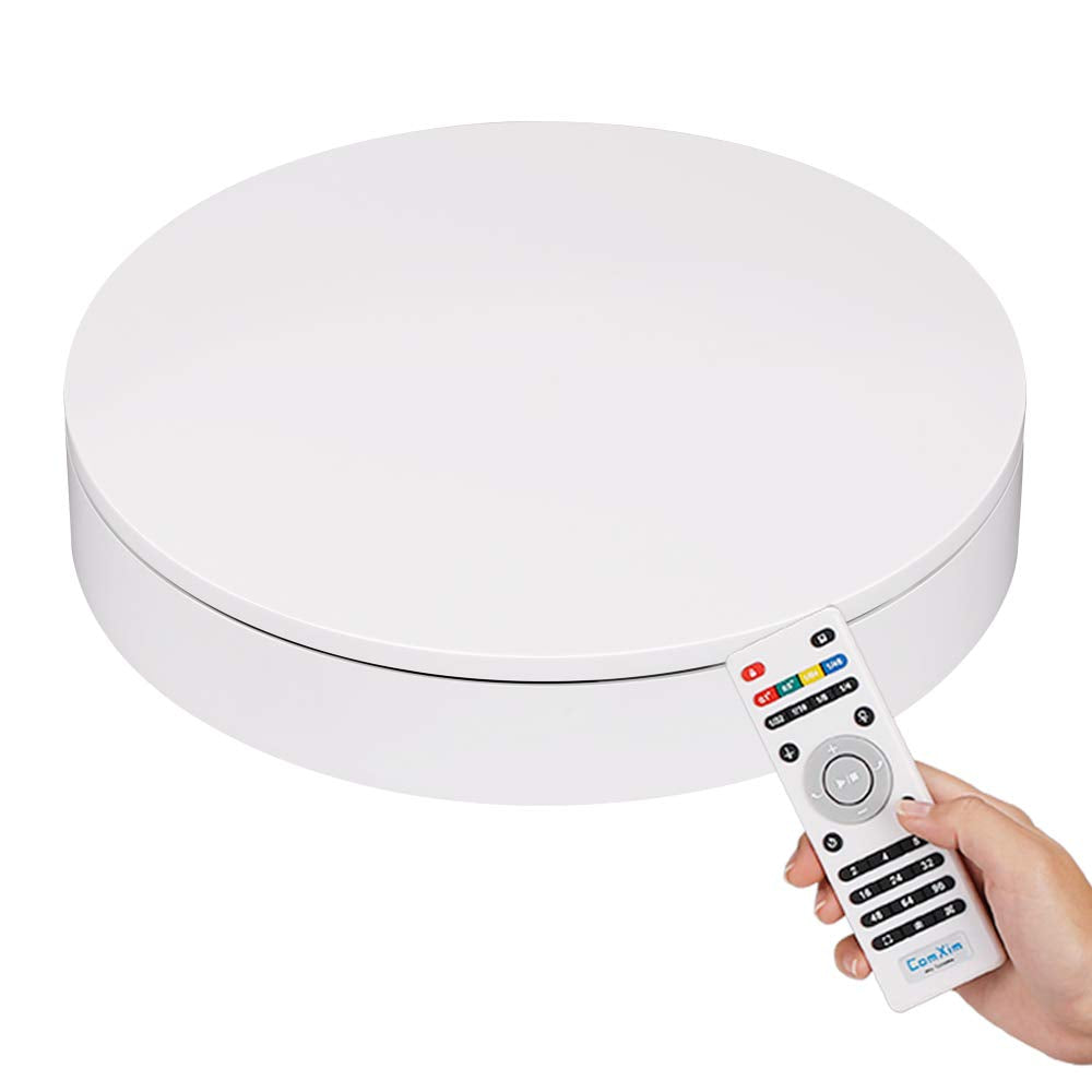 Comxim Professional 360 Degree Photography Turntable Rotating Display Stand For Product Photography, Load Bearing 88Lbs,12.6 In