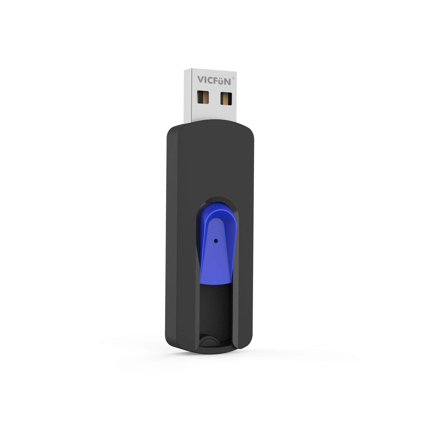 Vicfun 10 Pack 8Gb Usb Flash Drives Usb 2.0 Flash Drive Slide Retractable Usb Memory Stick 8Gb, Multi Color Pack