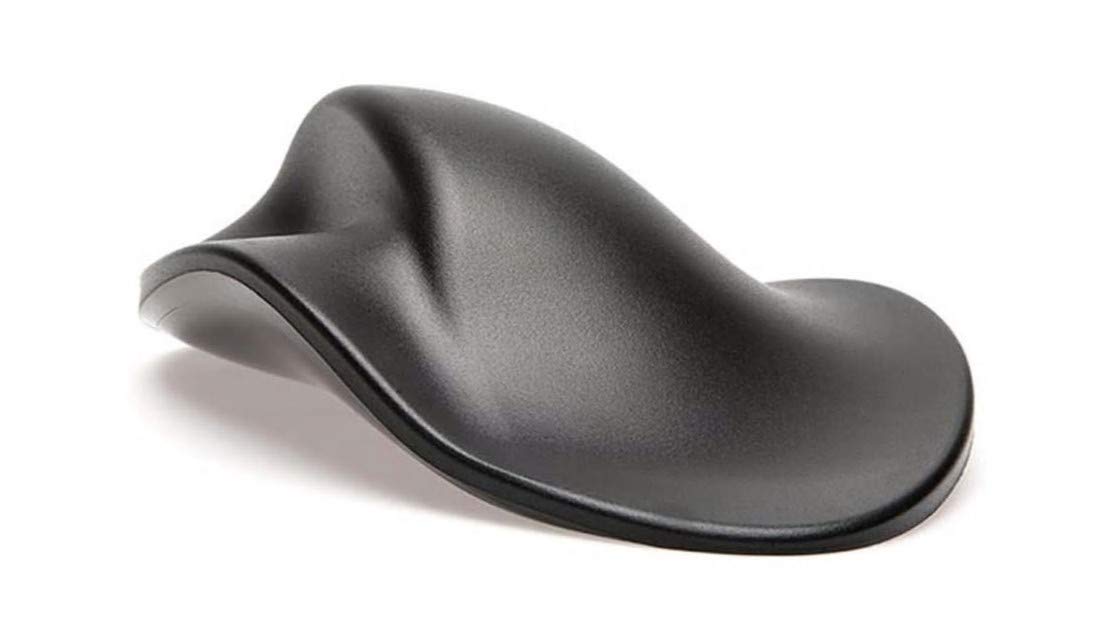 HANDSHOEMOUSE Wired Light Click HandShoe Mouse M2WB-LC, Medium Right-Hand, Black
