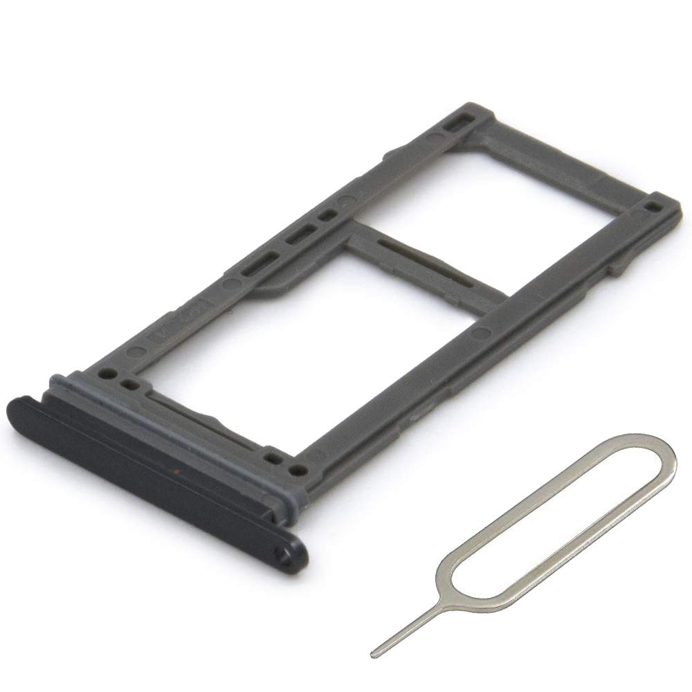 Mmobiel Dual Sim Card Slot Tray Holder Replacement Compatible With Samsung Galaxy S8 / S8 Plus 2017   Incl. Rubber Gasket And Si
