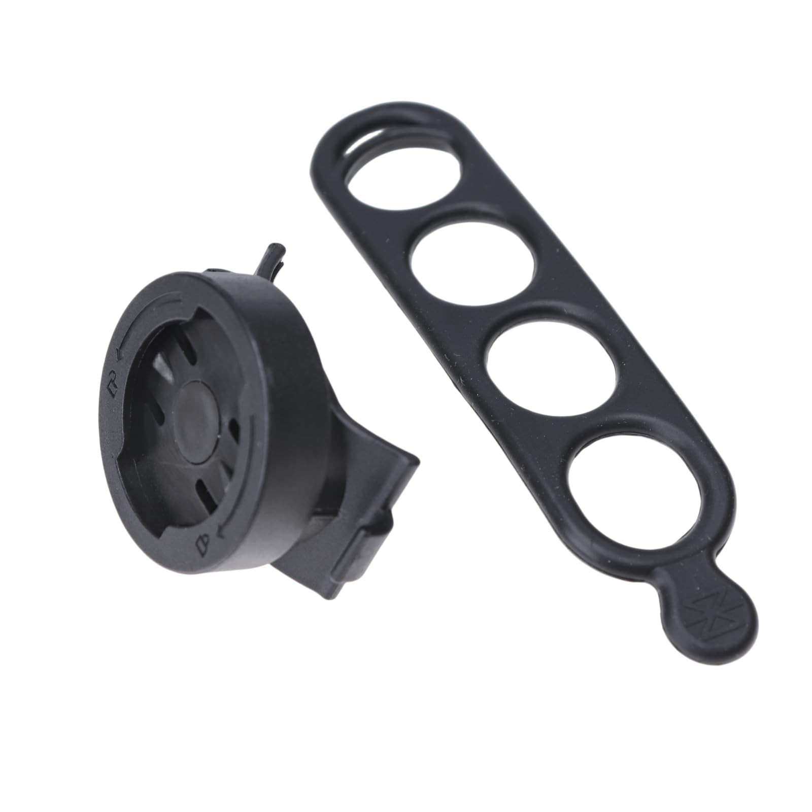 Nelbons 360 Degree Rotating Strap Out-Front Handlebar Bike Computer Phone Holder Mount Adapter Compatible With Garmi N/G G+/Mage