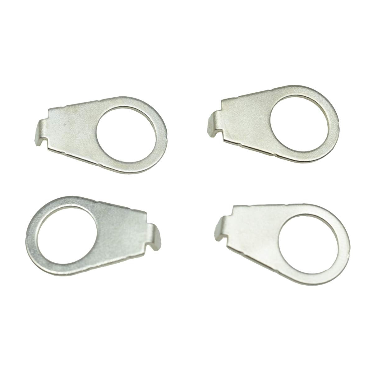 Kaish Set Of 4 Lp Guitar Knobs Pointer Plate 38 Knob Position Indicator For Usa Lp Les Paul Or Cts Pots Nickel