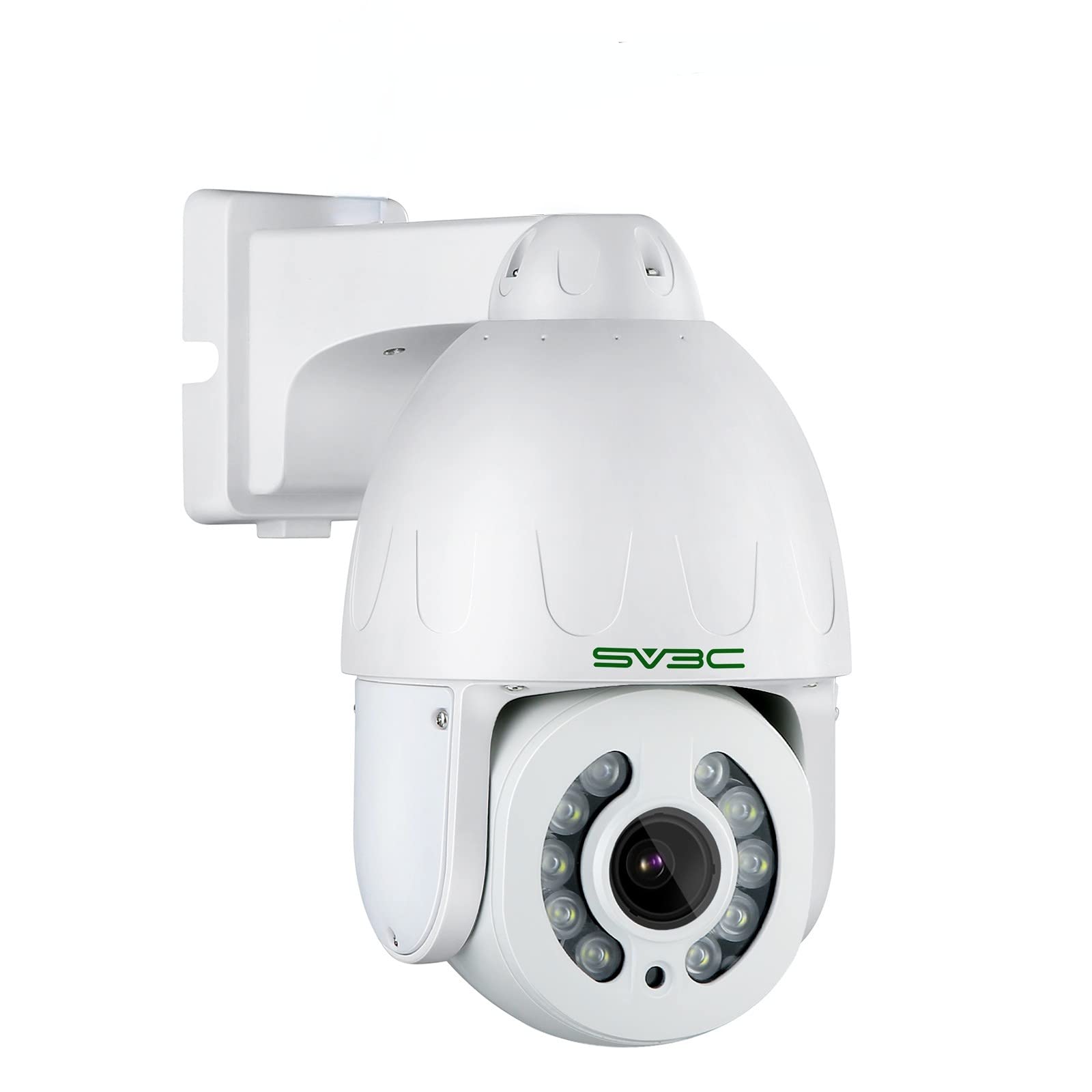 Sv3C 5Mp Ptz Outdoor Camera, Onvif Poe Ip Home Security Camera, 5X Optical Zoom Auto Tracking, Super Hd10 Spotlights Color Night