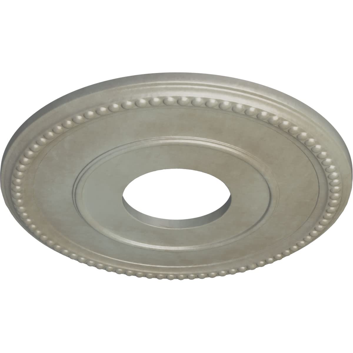 Ekena Millwork Cm12Brfls 12-1/2 X 3-7/8 X 3/4 Bradford Ceiling Medallion, Flash Gold