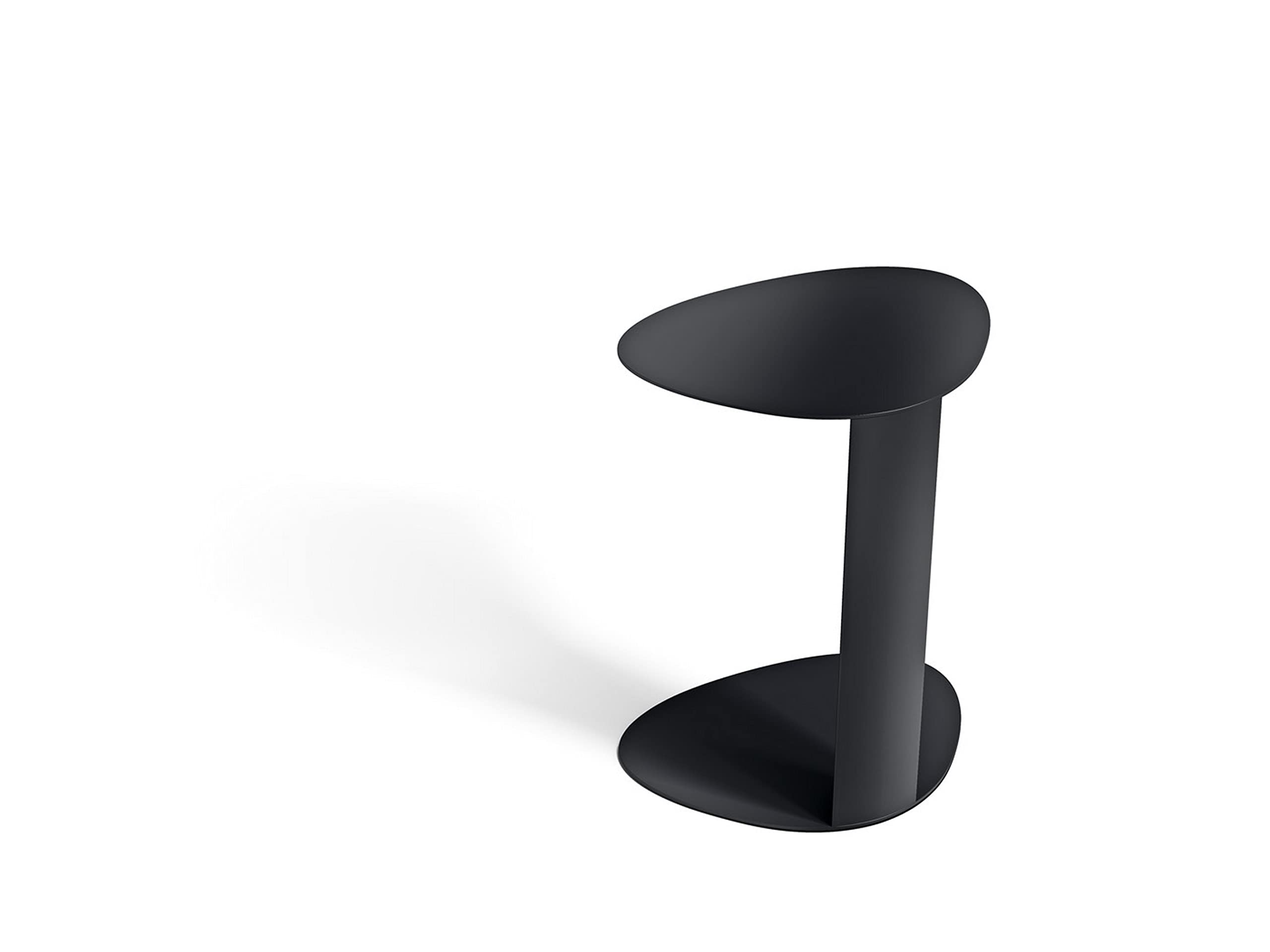BDI Furniture Bink 1025-19.25 Laptop Stand, Side Table, End Table, C Table for Sofa or Bedside, Pepper