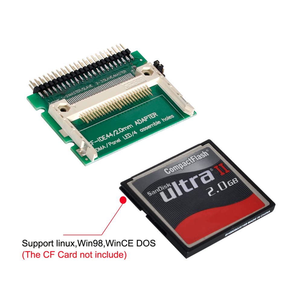 Chenyang Cf Compact Flash Merory Card To 2.5 44Pin Ide Hard Disk Drive Hdd Ssd Adapter For Laptop