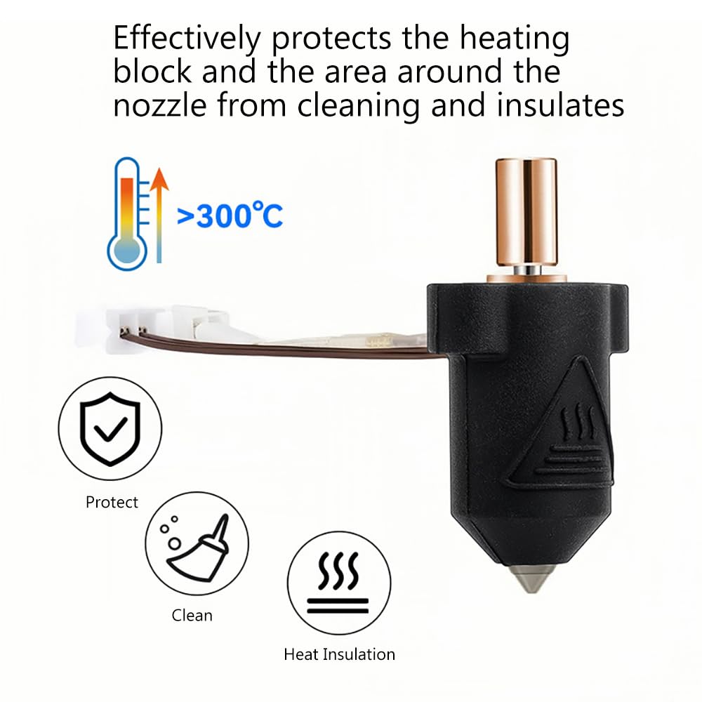 4Pcs Silicone Socks Cover For 3D Printer K1/K1 Max/Ender 3 V3 Ke/Cr10 Se, High Temperature And Durable Silicone Cover 3D Printer