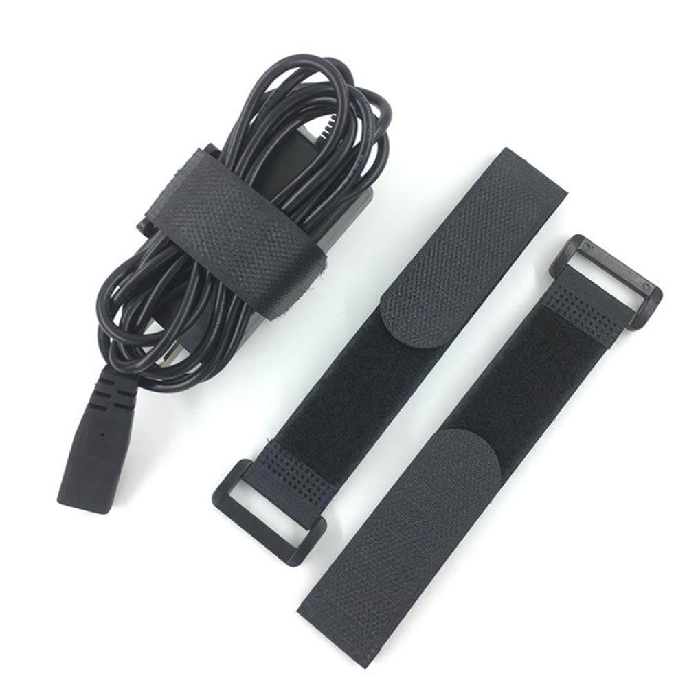Huapx Fastening Nylon Strap With Buckle,10Pack Reusable Self Adhesive Hook And Loop Cable Securing Straps,Adjustable Cinch Strap