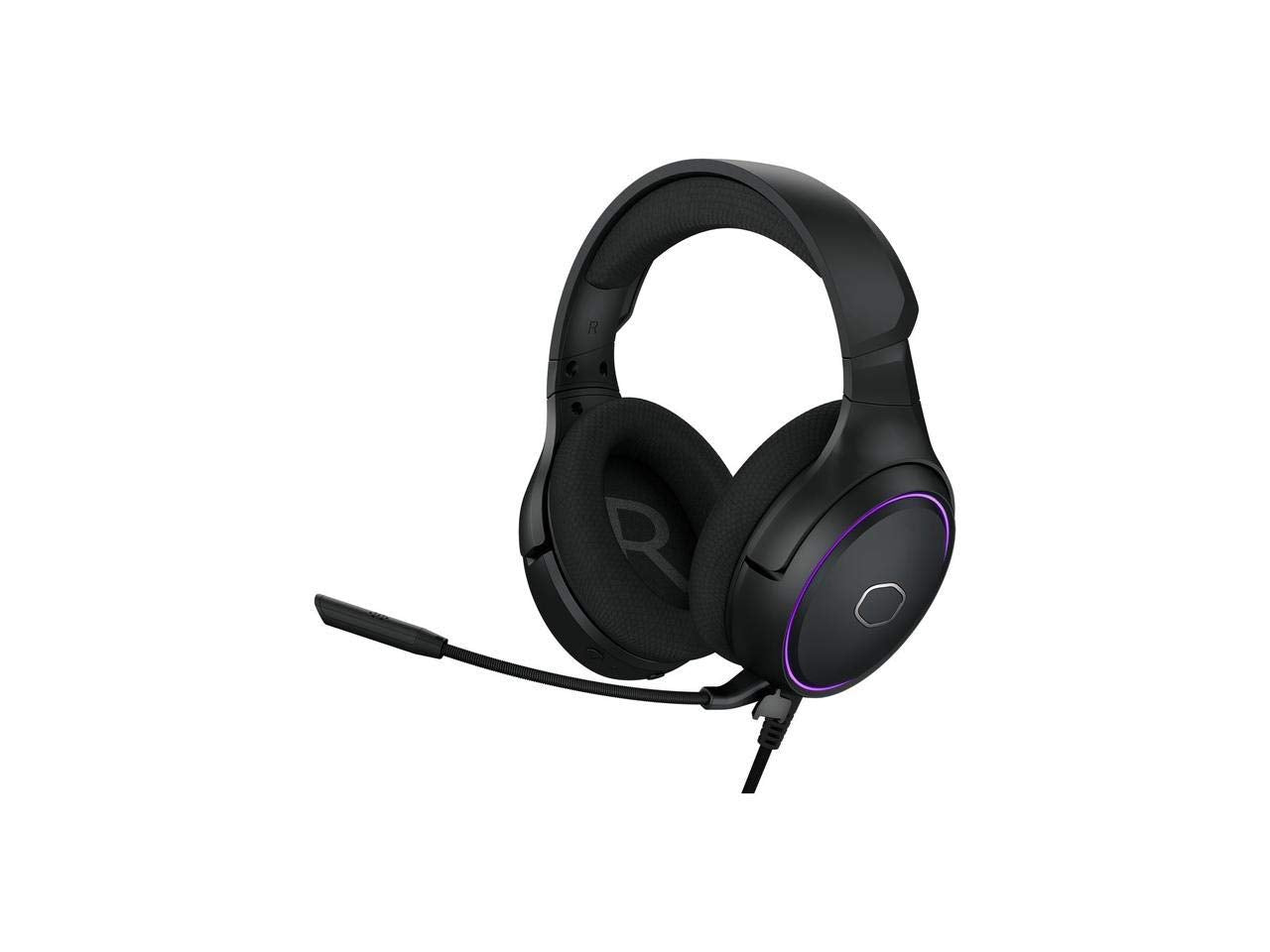 Cooler Master Mh650 Gaming Headset With Rgb Illumination, Virtual 7.1 Surround Sound, Durable Aluminum Frame, Detachable Omni Di