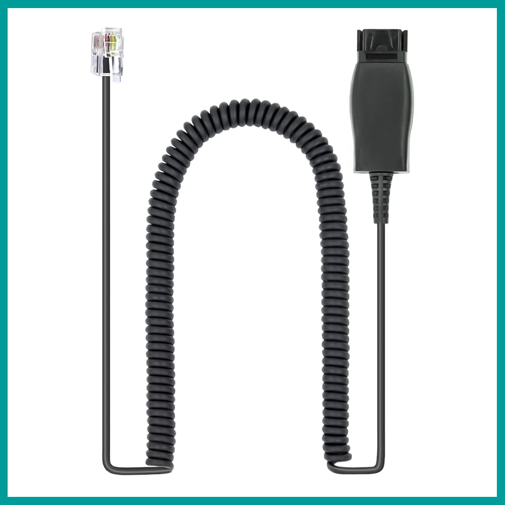 Avaya Headset Hd Voice With His Adapter Compatible With Avaya 1600, 9600, J100 Series Ip Phones Model, Plus 3.5Mm Adapter (Monaural)