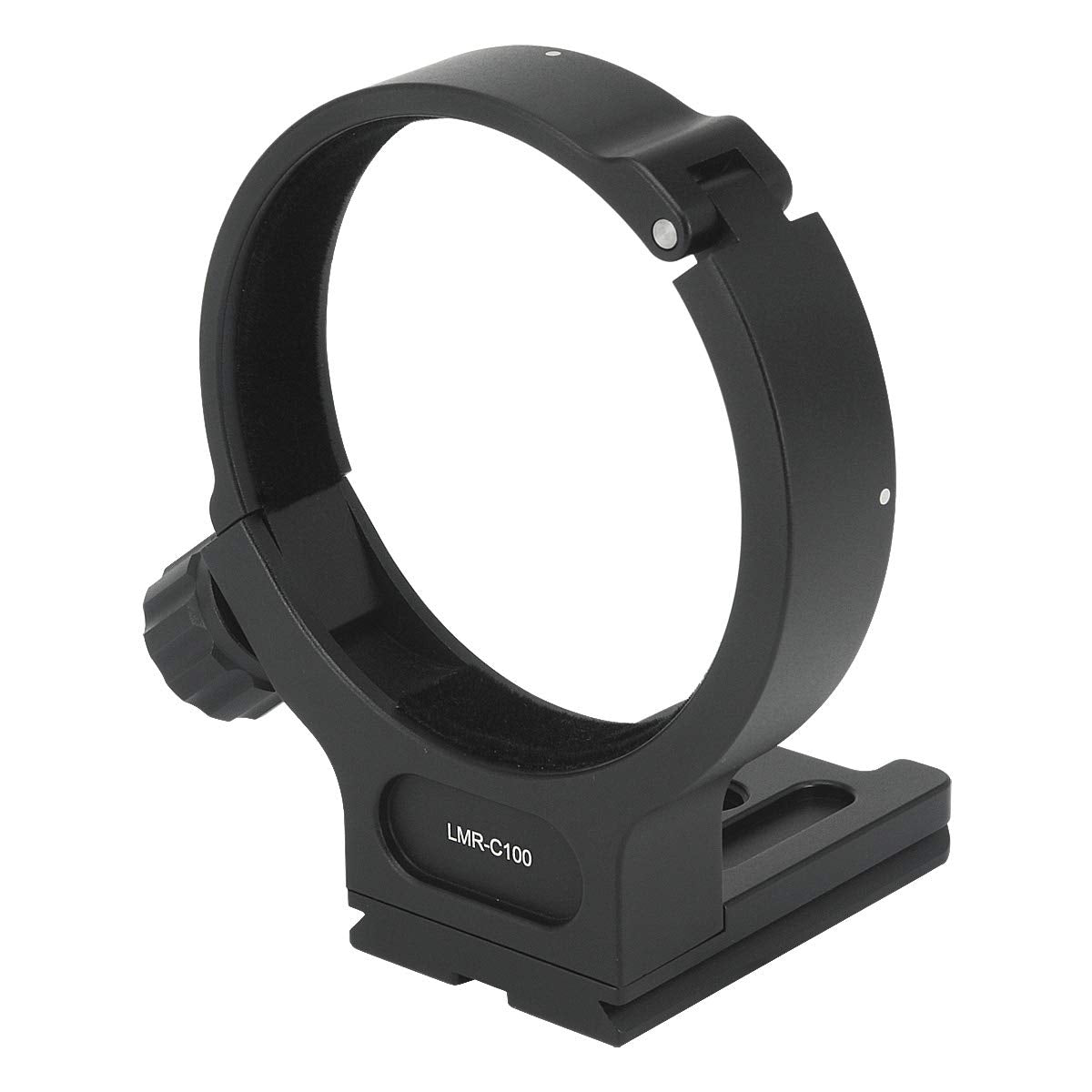 Haoge Lmr C100 Lens Collar Replacement Foot Tripod Mount Ring D For Canon Ef 100Mm F/2.8L Macro Is Usm Lens Built In Arca Type Quick Release Plate