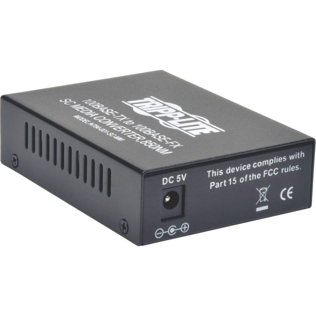 Tripp Lite N784 001 Sc External Multimode Media Converter 10/100 Fx/Tx Sc/Rj45, 2Km, 1300Nm