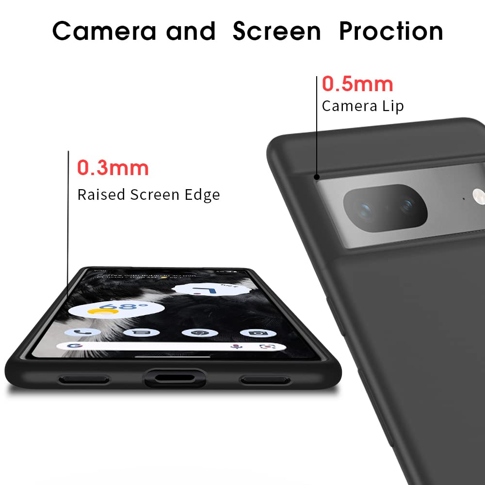 X Level Google Pixel 7 Case Ultra Thin Slim Fit [Guardian Series] Phone Cases Soft Flexible Tpu Matte Finish Coating Light Prote