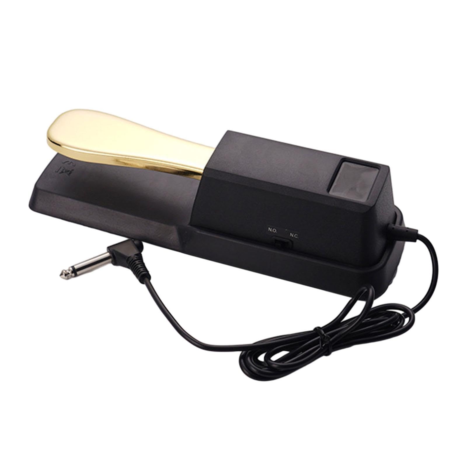 Calandis Keyboard Sustain Pedal For Performance Music Instrument Accessories Exercise Gold | Musical Instruments | Musical Instr