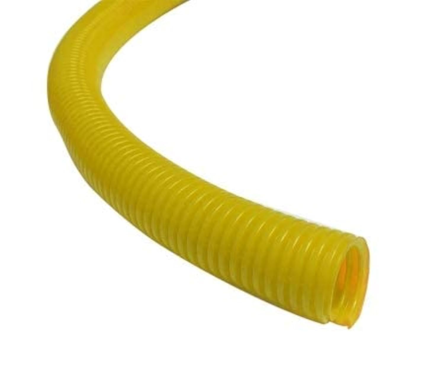 Kable Kontrol Colored Split Wire Loom Tubing 1/2    Inch 10 Ft Long   Yellow Wire Conduit Cover For Cords   Corrugated Tubing An