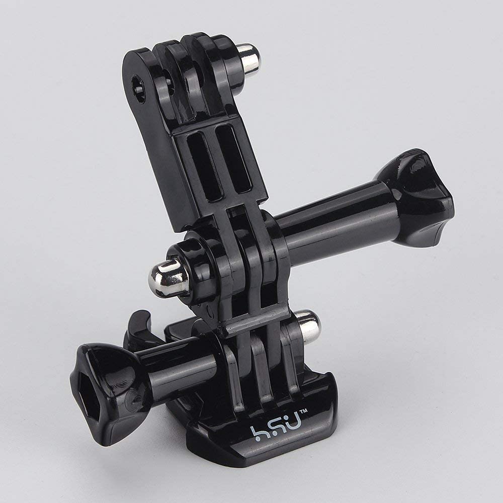 Hsu Adjust Arm Straight Joints Mount, Long And Short Same Direction Straight Joints Mount For Gopro Hero 13 12 11 10 9 8 7 6 5 4