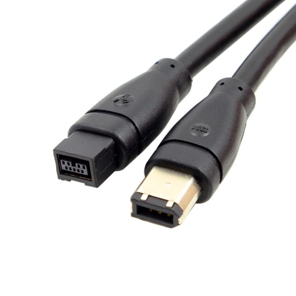 Cy Ieee 1394 Firewire 800 9 Pin To 6 Pin Cable Firewire 800 To 400 9P To 6P Capture Cord 1.8M