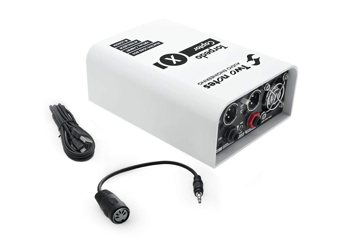 Two Notes Torpedo Captor X Reactive Loadbox Di And Attenuator   8 Ohm