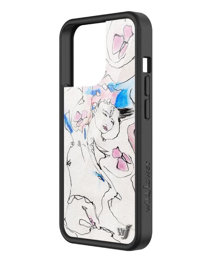 Wildflower Cases - Natalie Krim Case, Compatible With Apple Iphone 13 Pro | Artistic, Horse Girl, Trendy, Cute, White - Protecti