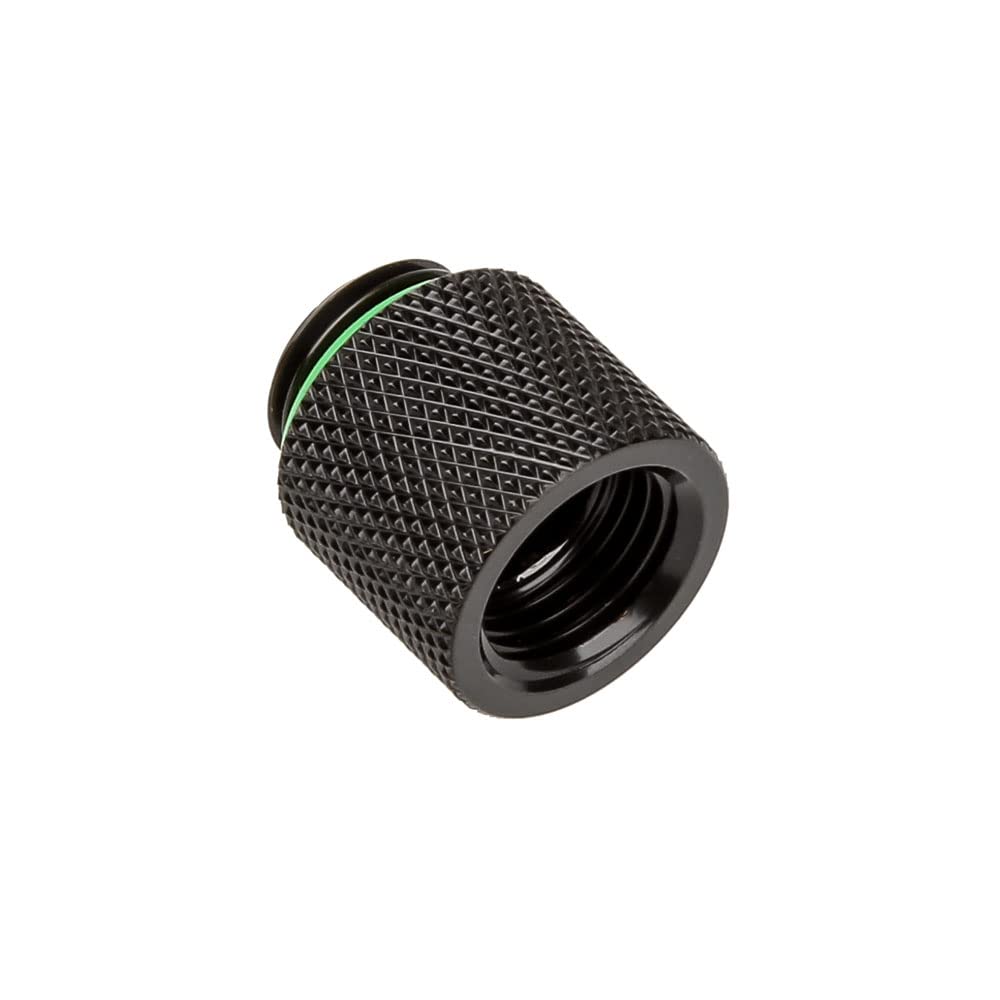 BitsPower Adapter G1/4 Pouces AG auf G1/4 Pouces IG - 15mm, Black