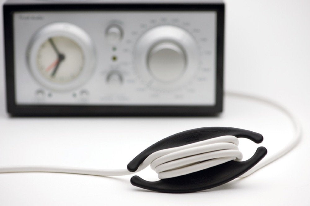 Bobino Cord Wrap - Large - White - Stylish Cable And Wire Management / Organizer