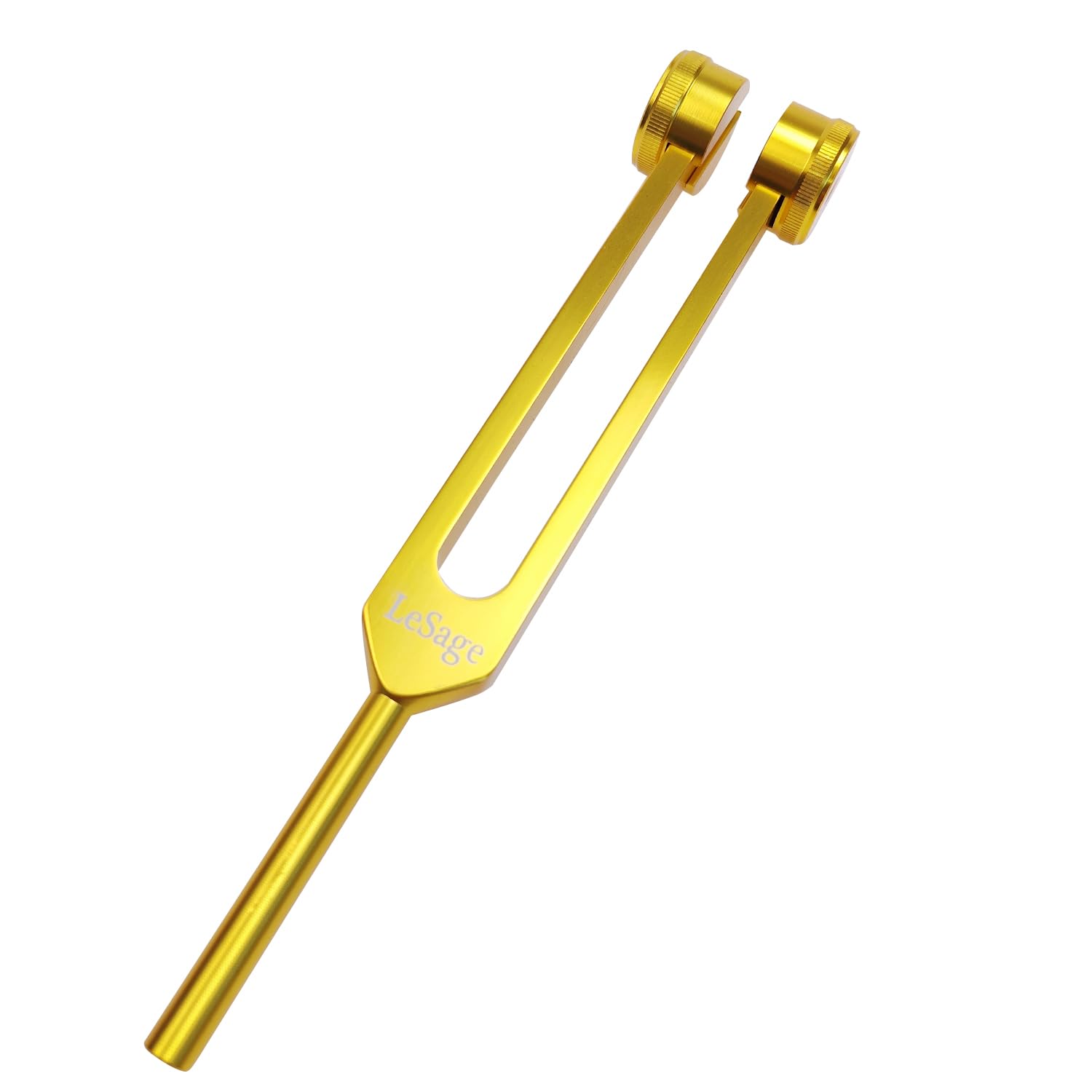 Lesage 128 Hz Tuning Fork Otto Weighted Tuning Forks For Healing Meditation 128 Hertz Diapason Medical 128Hz Tuning Fork Yellow