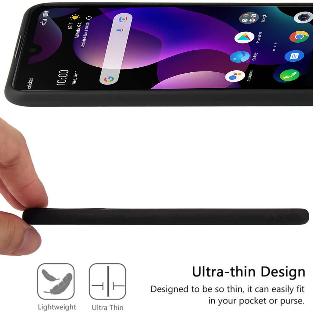 Yjrop For Tcl 30Z Case With Tempered Glass Screen Protector Slim Full Body Silicone Bumpers Anti Scratch Shockproof Protective P