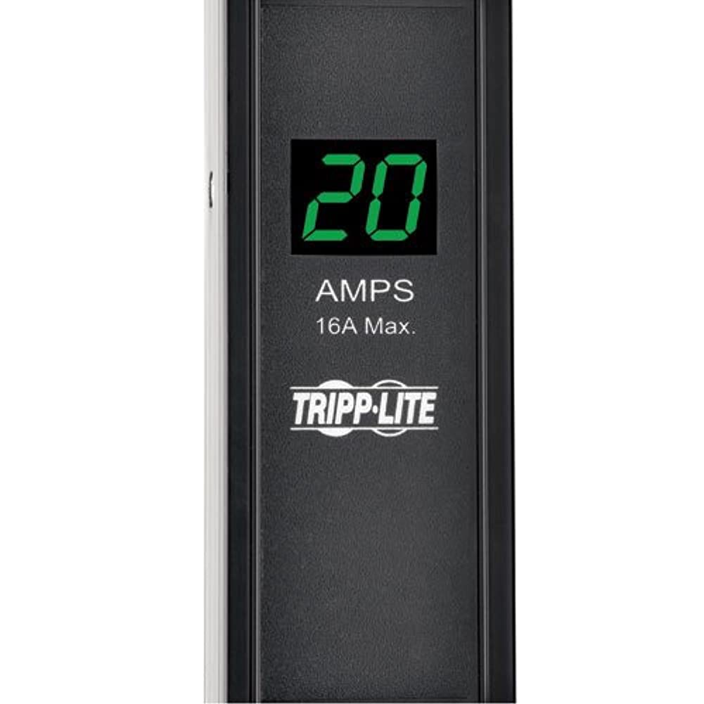 Tripp Lite Metered Pdu, 20A, 6 Outlets (5 15/20R), 120V, L5 20P/5 20P Adapter, 0U Vertical Rack Mount Power (Pdumv20 24)
