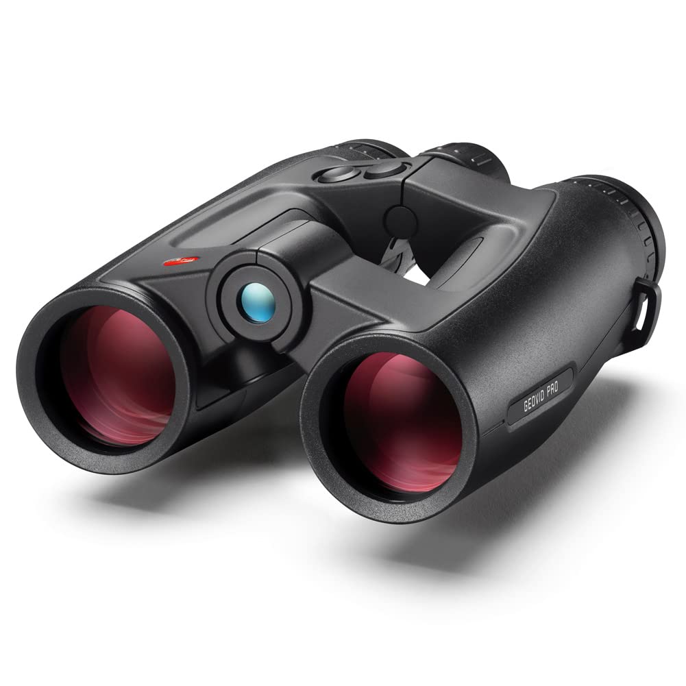 Leica Geovid Pro Rugged Compact Ergonomic Lightweight Weather Proof Hunting Rangefinder Binoculars With Built In Compass, 8 X 42