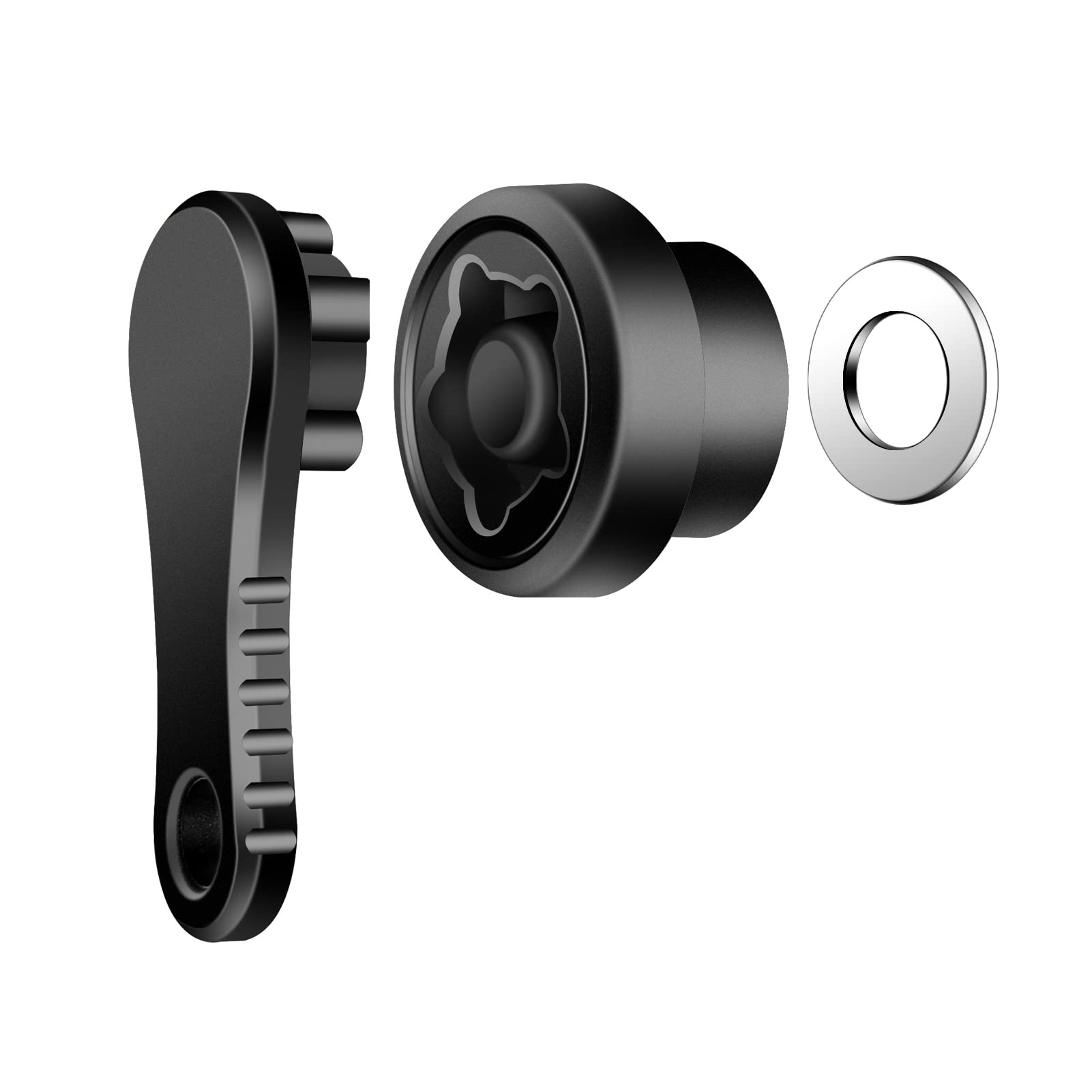 Imestou Anti Theft Lock Security Knob And Key Knob Fit For Ram Double Socket Mounts Or Other Motorcycle/Bike 1'' Ball Stem Phone