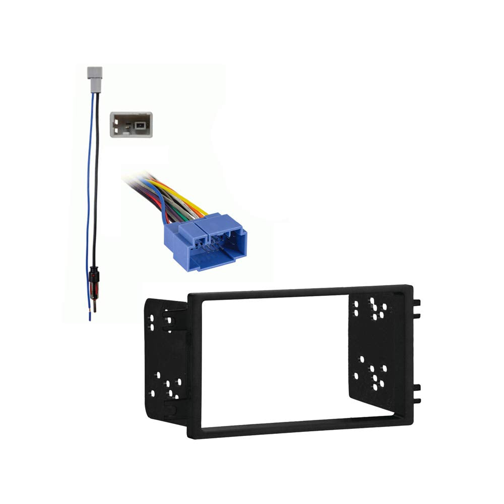 Harmony Audio Compatible With Honda Element 2005 2006 2007 2008 2009 2010 2011 Double Din Stereo Harness Radio Dash Kit Excluding Lx